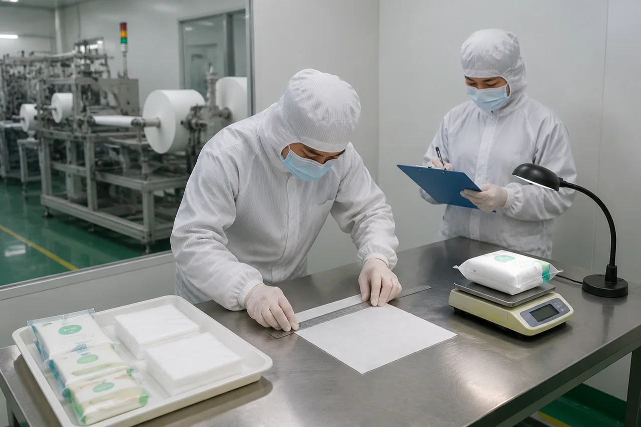 Dimension and package inspection reference scene